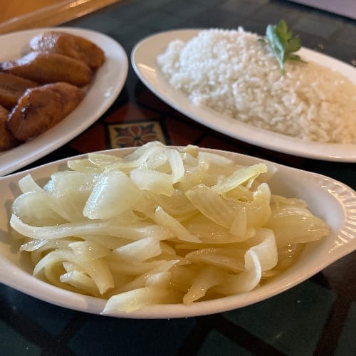 Sauteed Onions.