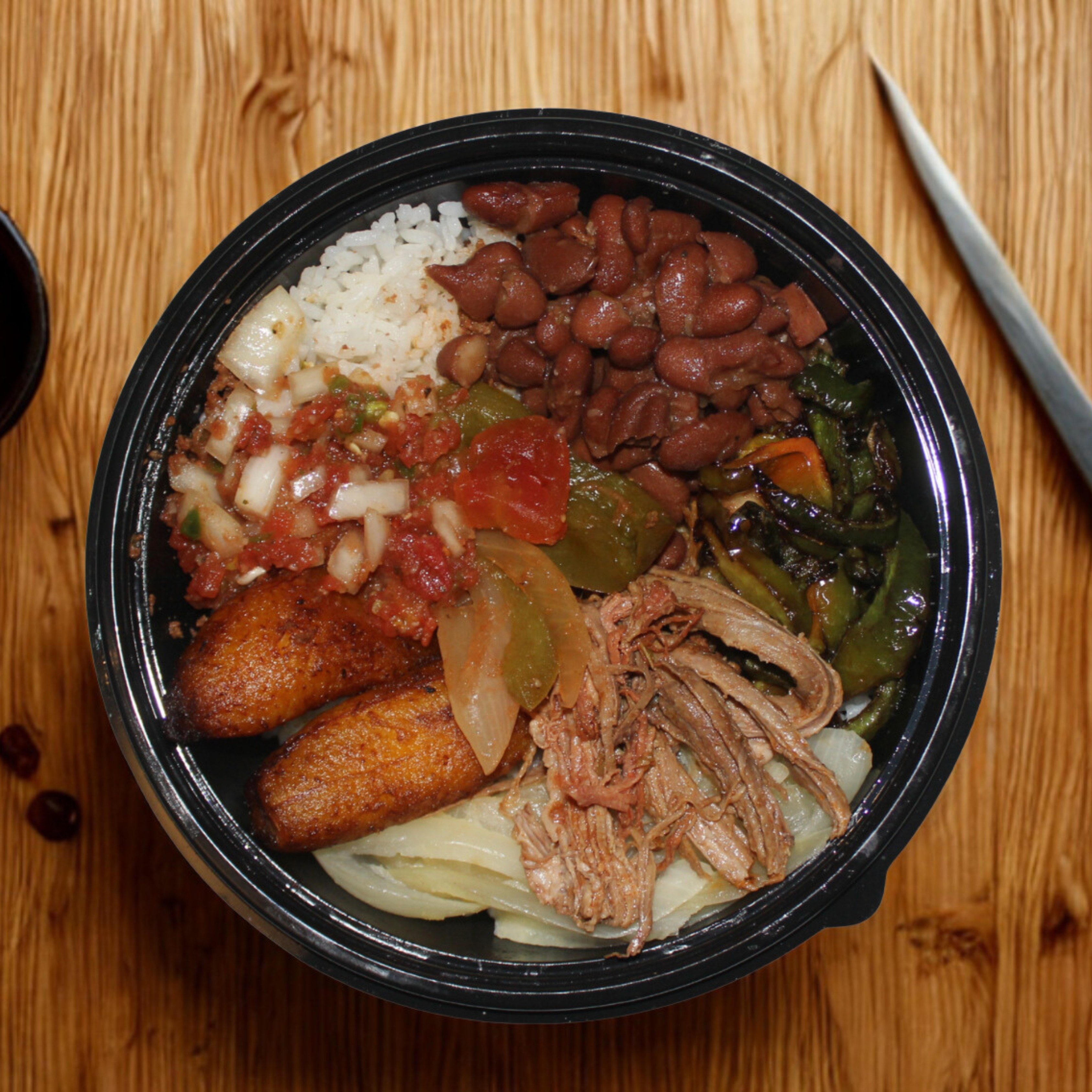 Ropa Vieja Beef Bowl.